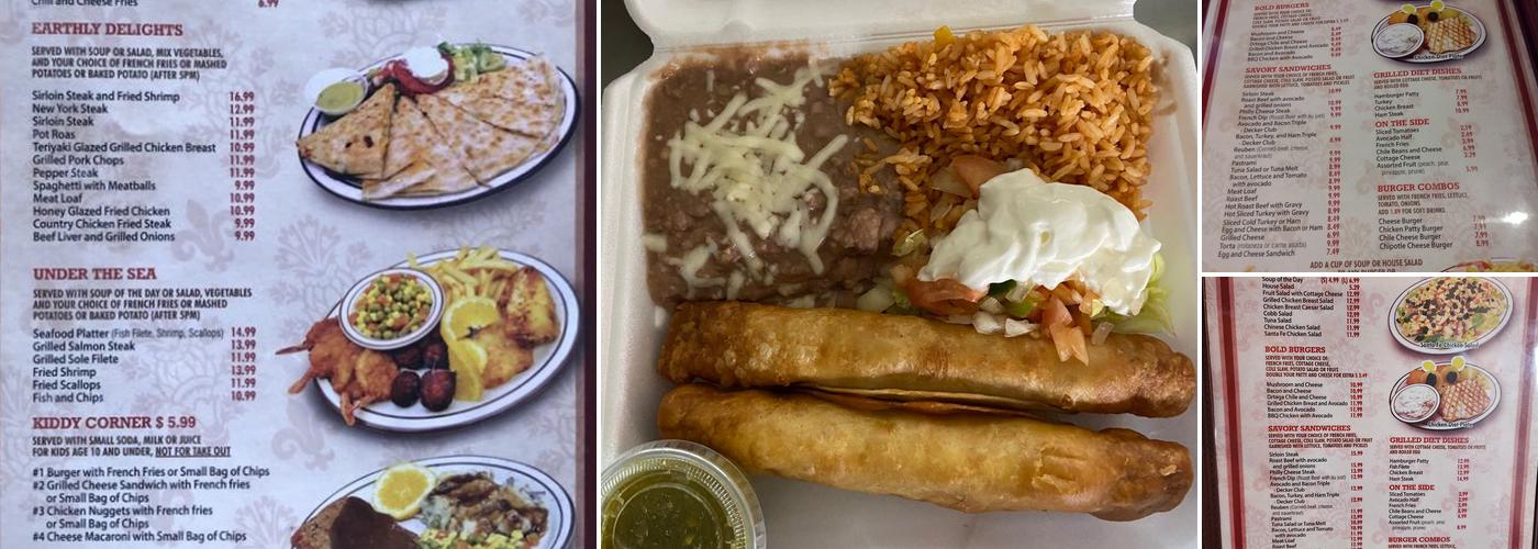 Tommy's Family Restaurant Menu