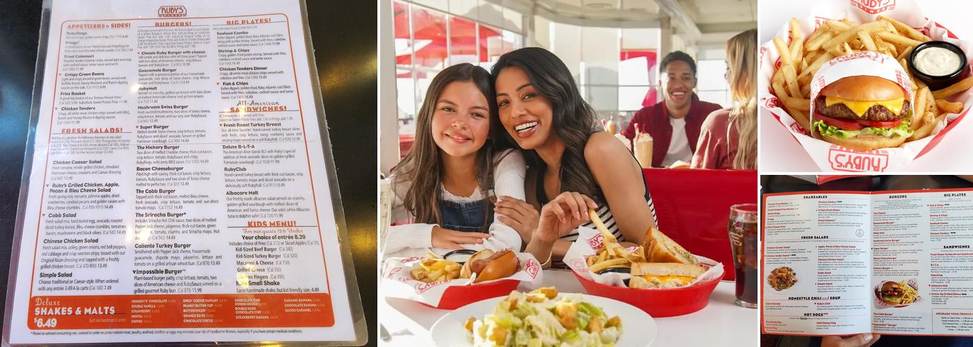 Ruby's Diner Menu
