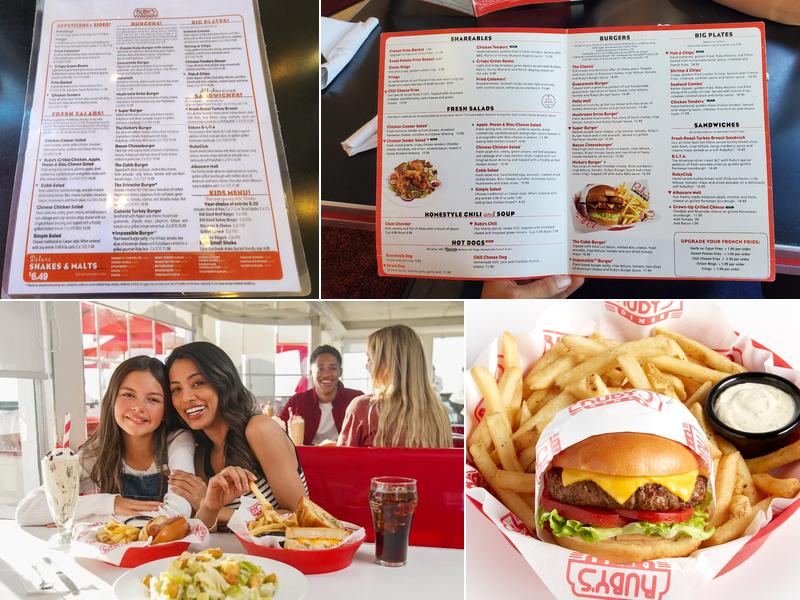 Ruby's Diner Menu