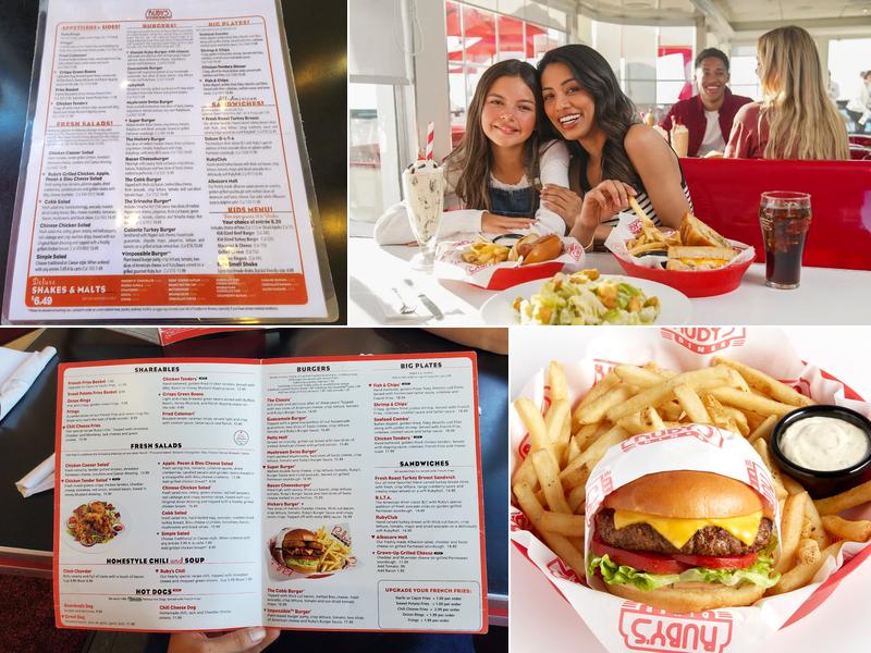 Ruby's Diner Menu