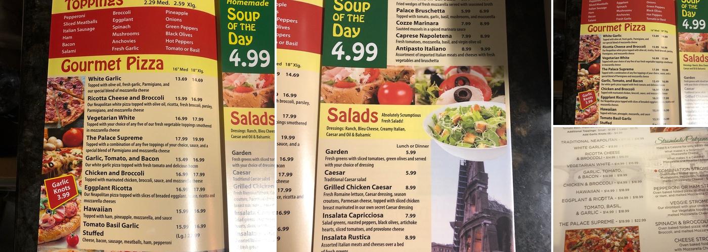 lakeland catering Menu