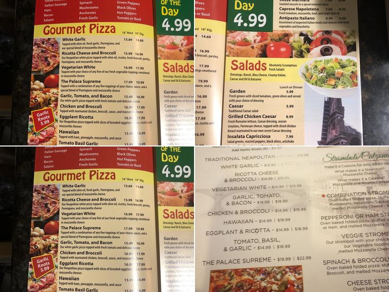 lakeland catering Menu