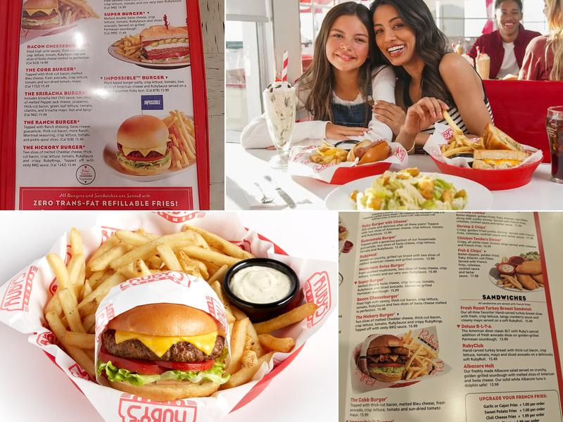 Ruby's Diner Menu