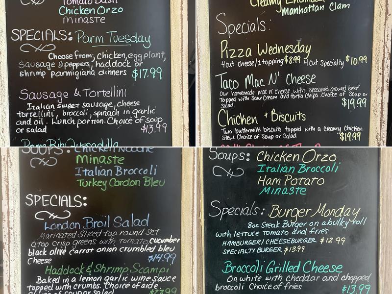 Marcella's Restaurant Menu