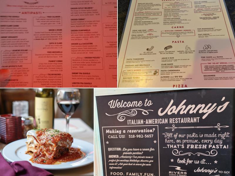 Johnny's Menu