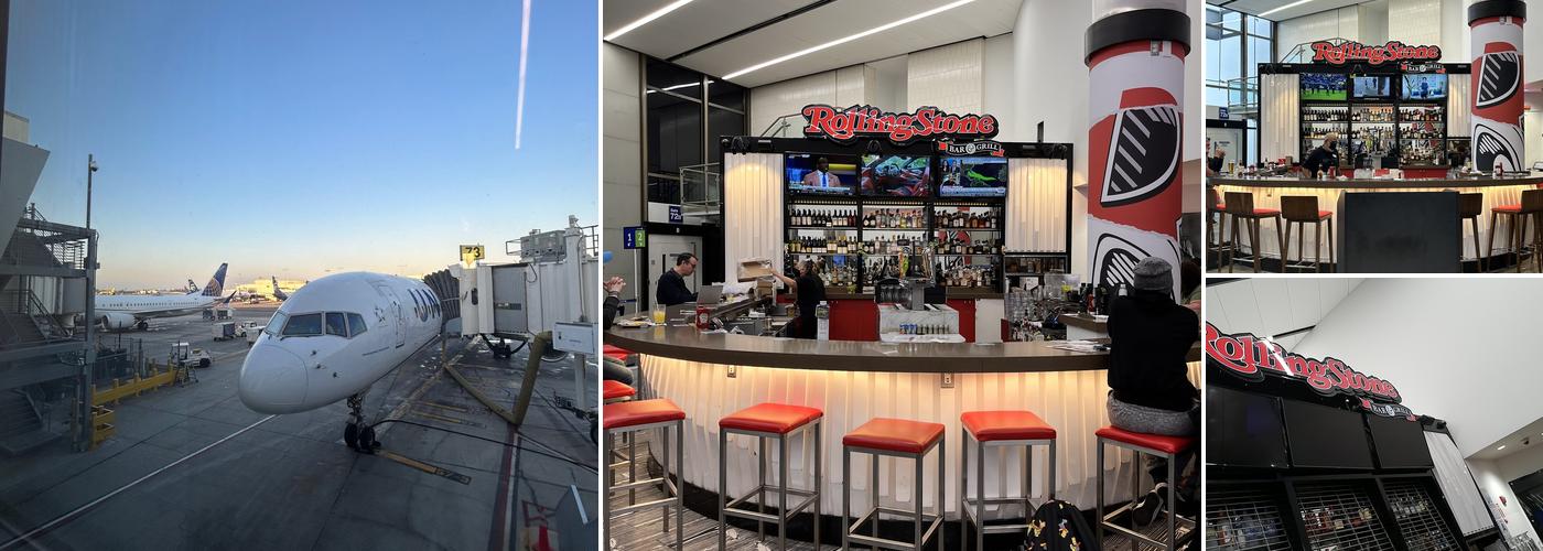 ROLLING STONE BAR LA International Airport