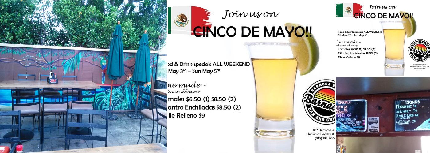 Barnacles Bar & Grill Menu