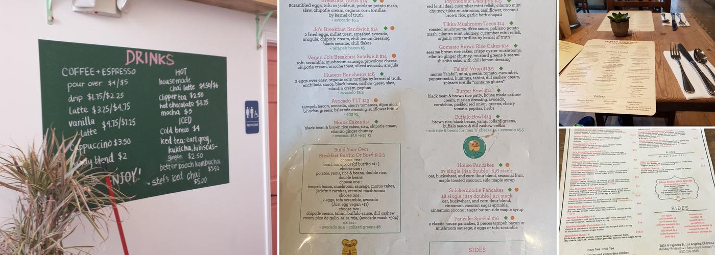 Kitchen Mouse Cafe Menu