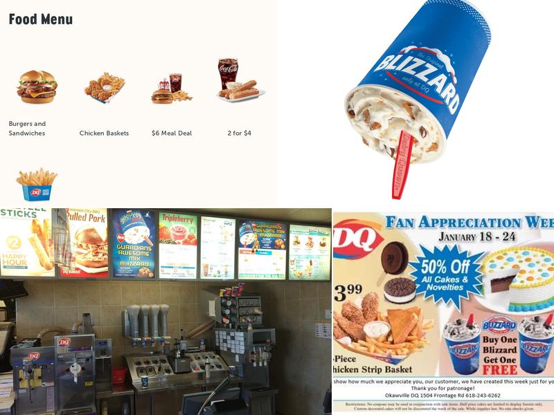 Dairy Queen Grill & Chill Menu