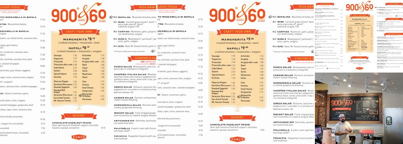Punch Pizza Vadnais Heights Menu