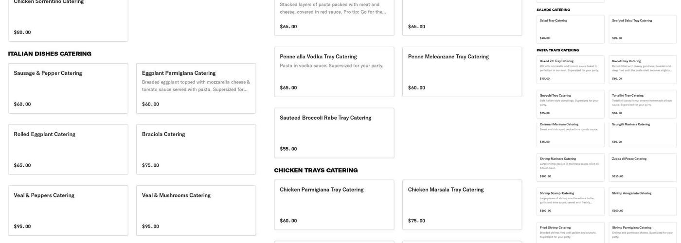 Thornwood Pizza & Pasta Menu