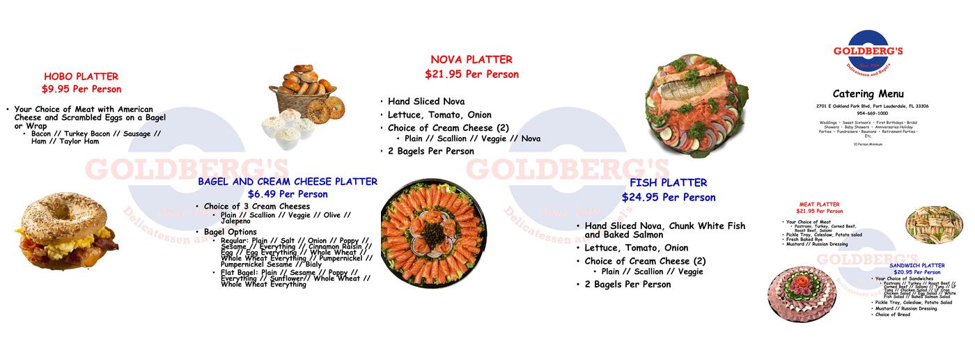Stromboli Pizza Menu