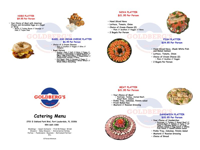 Stromboli Pizza Menu