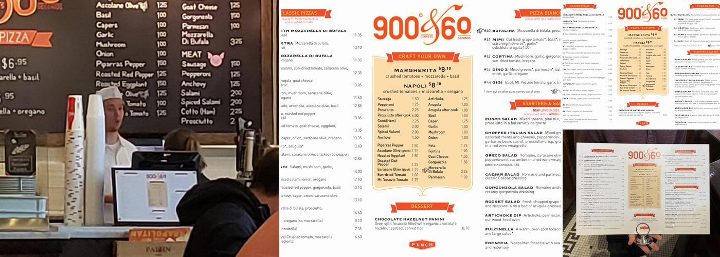 Punch Pizza Maple Grove Menu