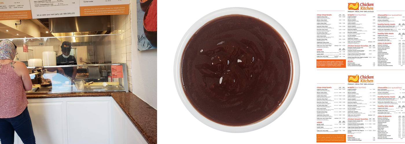 Chicken Kitchen Menu