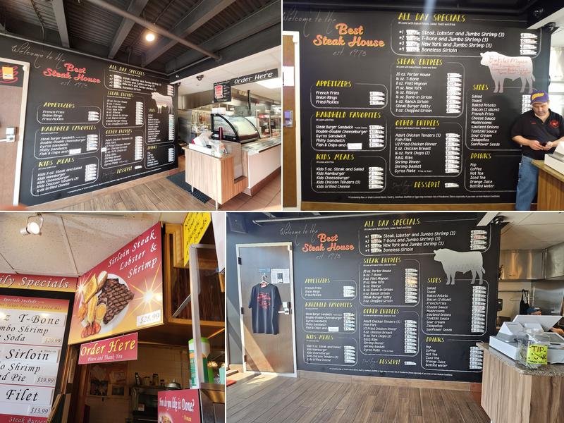 The Best Steak House- White Bear Ave Menu