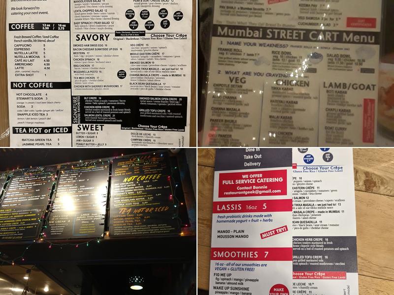 Little Mumbai Market Menu