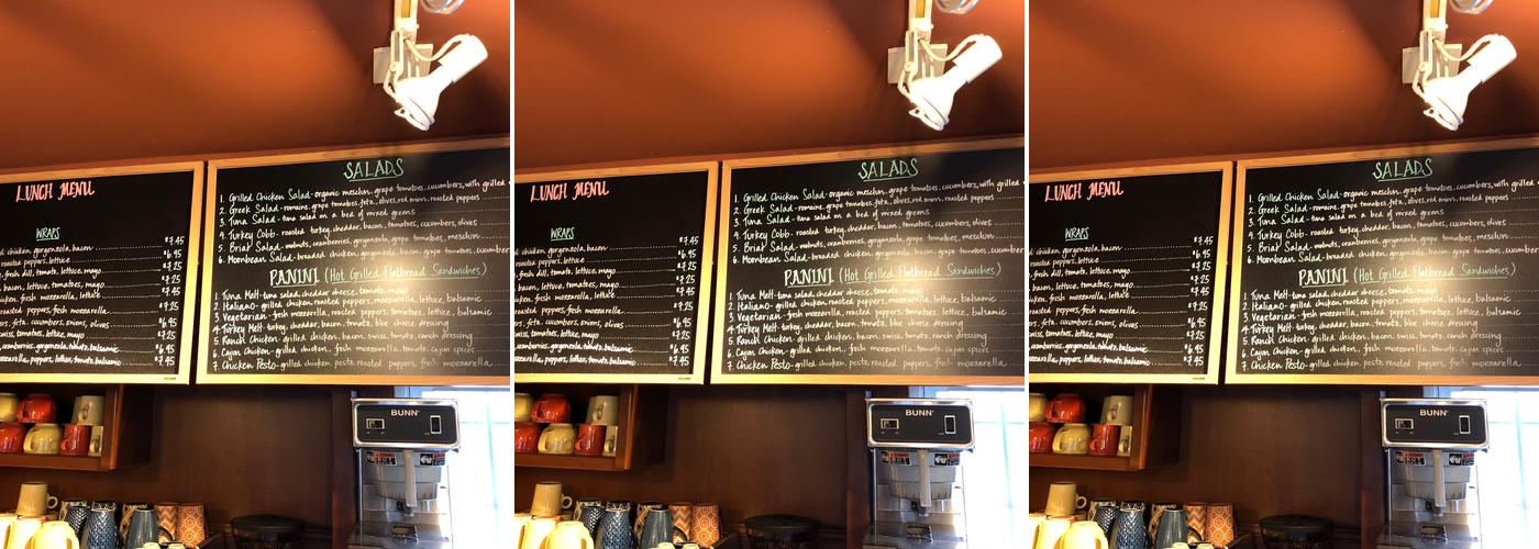 Moonbean Cafe Menu