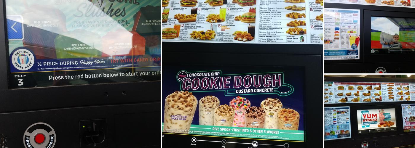 Sonic Drive-In Menu