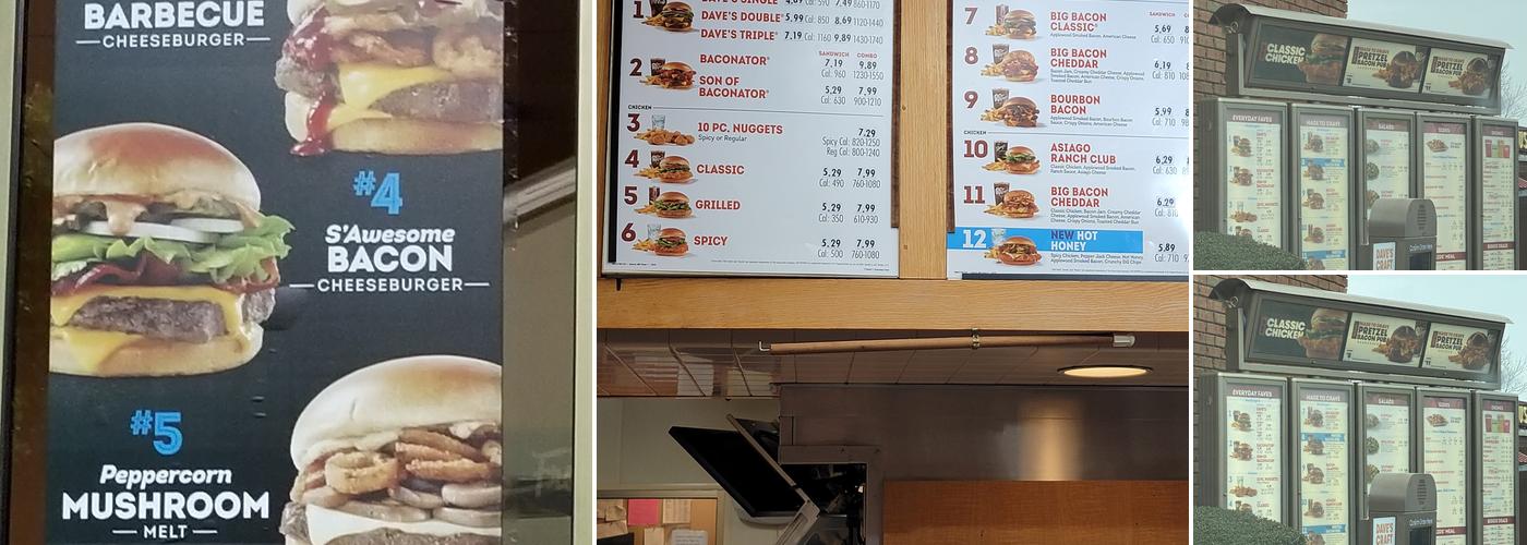 Wendy's Menu