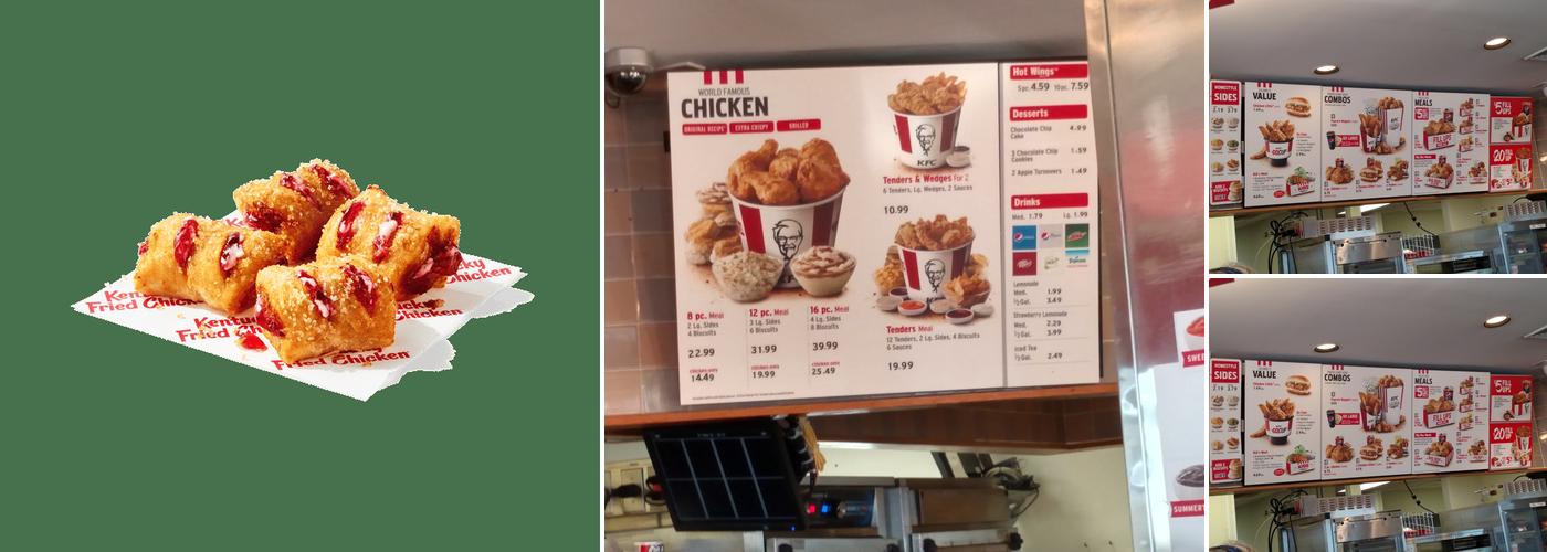 KFC Menu