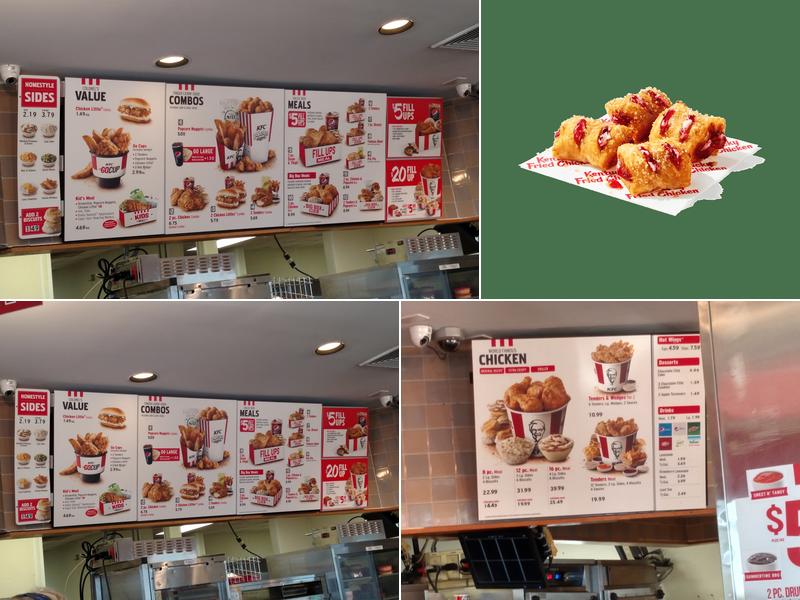KFC Menu