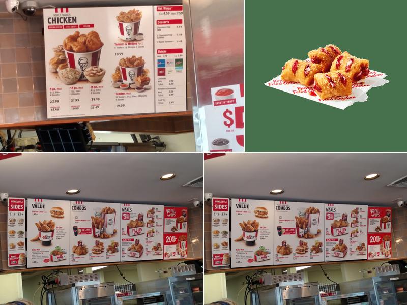 KFC Menu