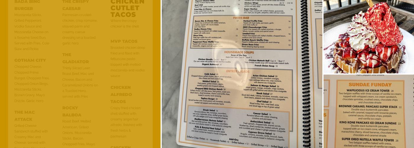 Mt. Kisco Diner Menu