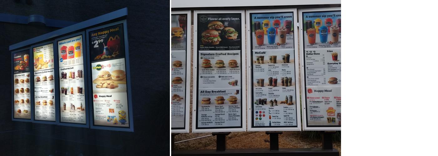 McDonald's Menu