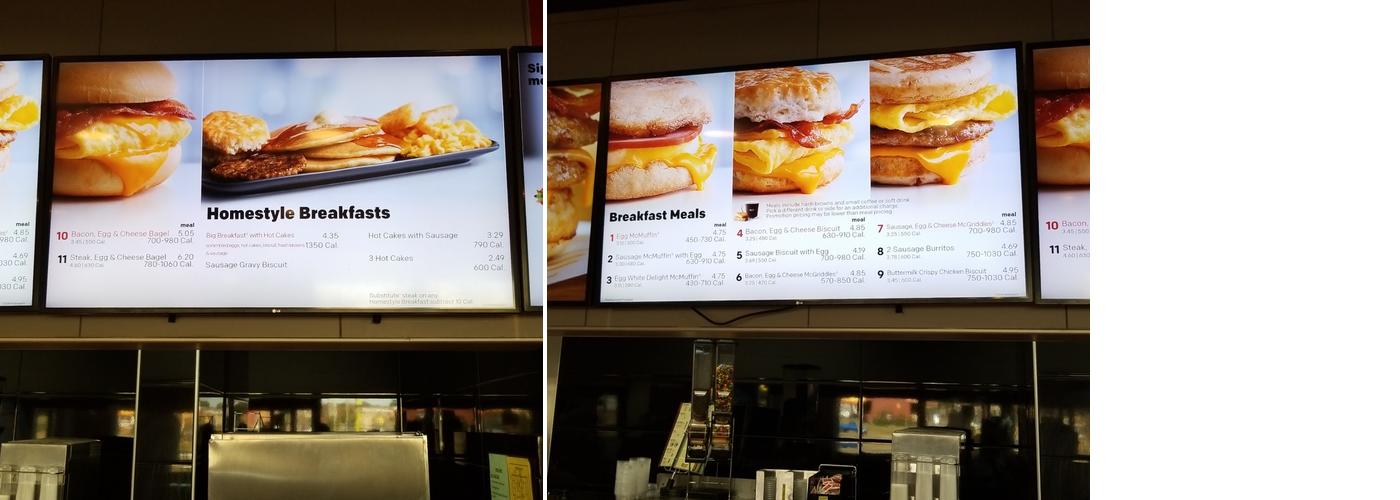 McDonald's Menu