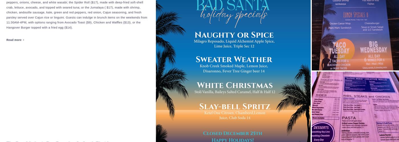 Quarterdeck Restaurants Menu