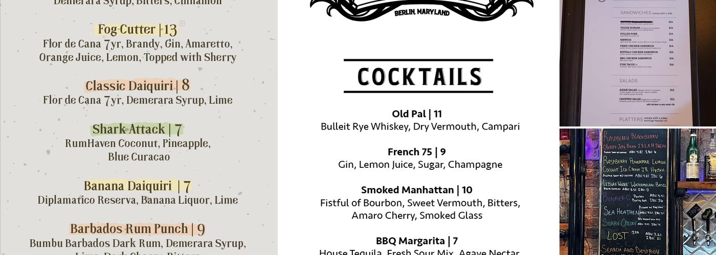 The Globe Menu