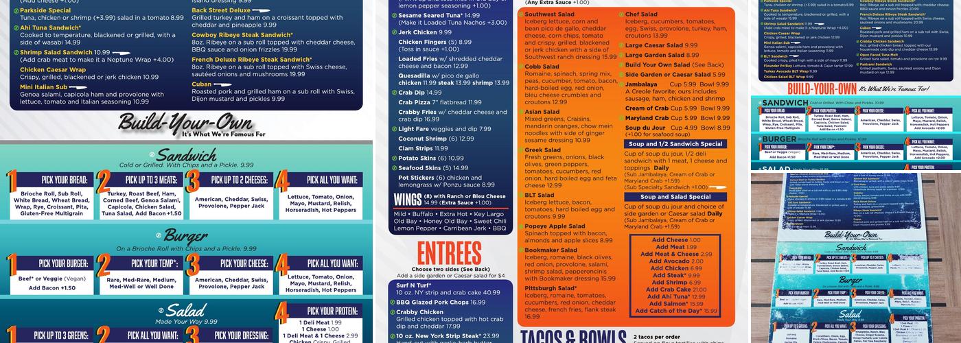 Southgate Grill Menu