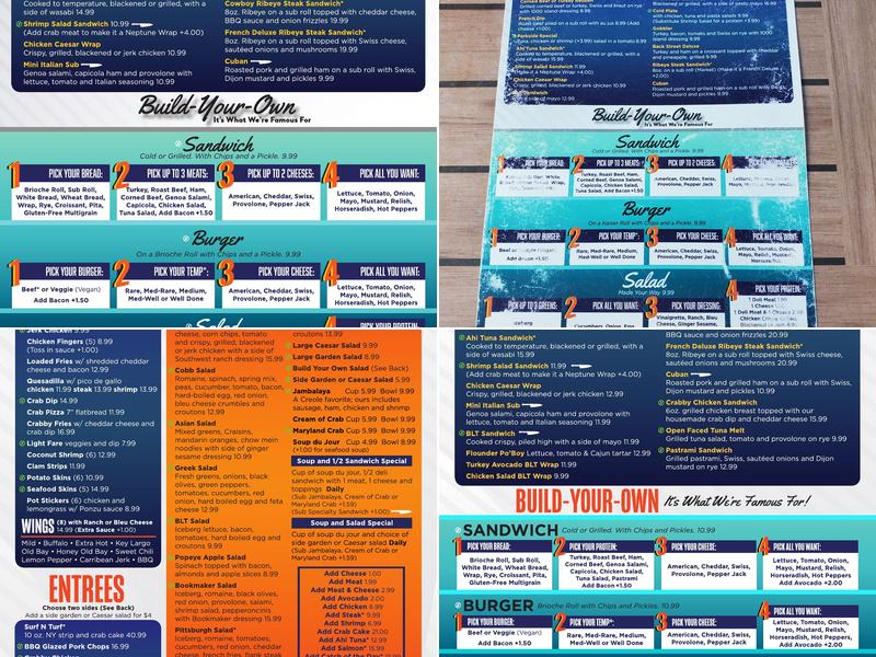 Southgate Grill Menu