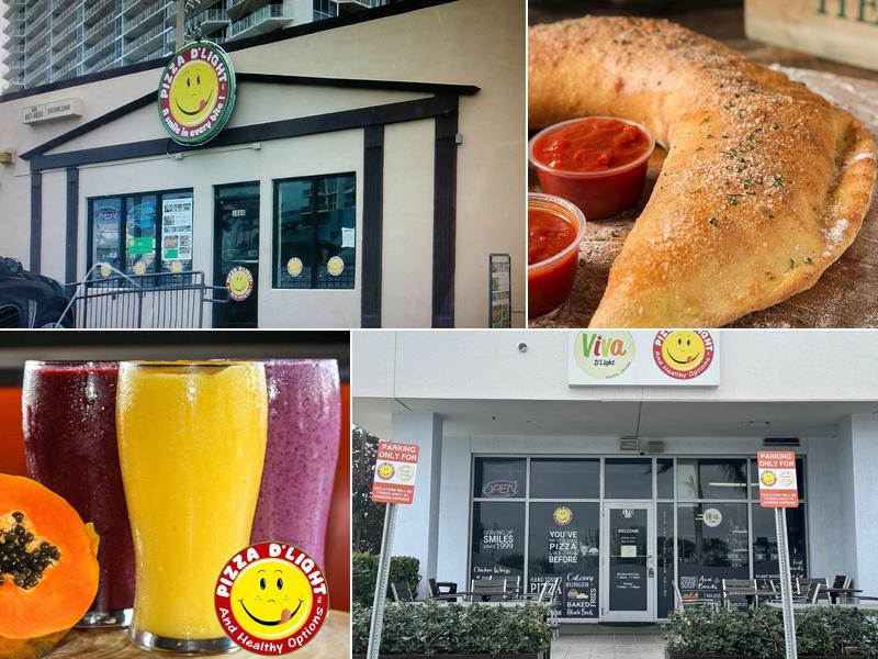 Pizza D'Light and Healthy Options