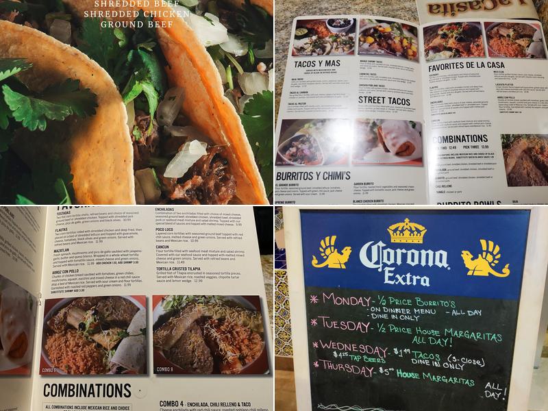 La Casita Menu
