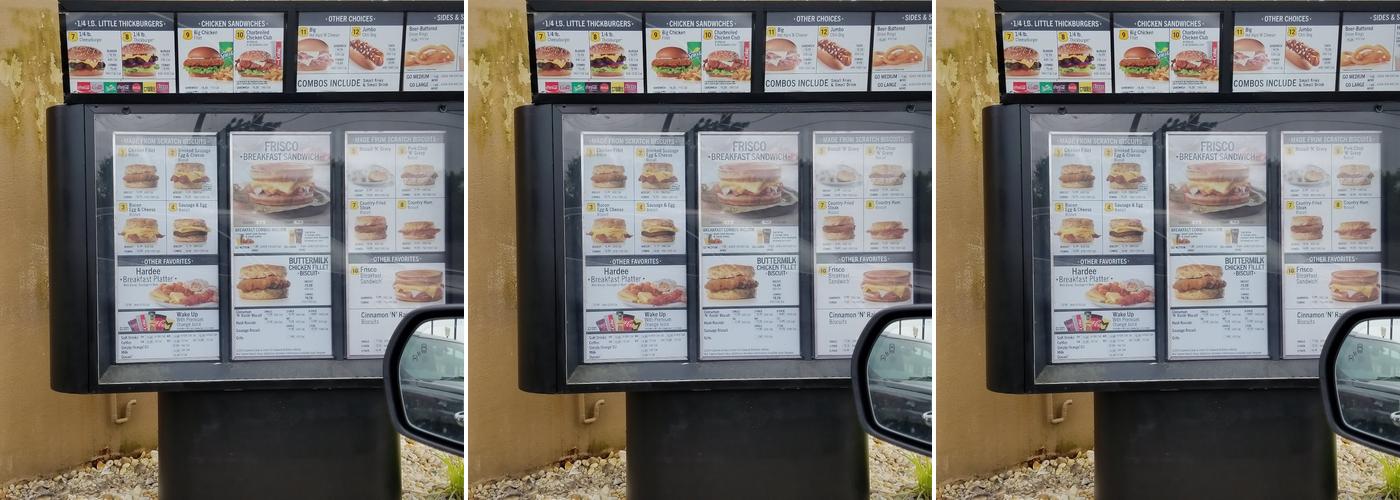 Hardee’s Menu