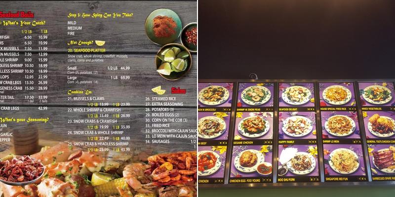 Hong Kong Seafood & Chinese Restaurant Menu