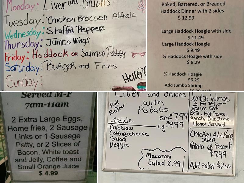 Centurion Restaurant Menu