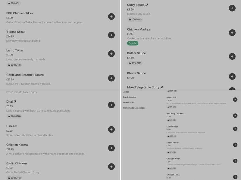 Kebabish Original Menu