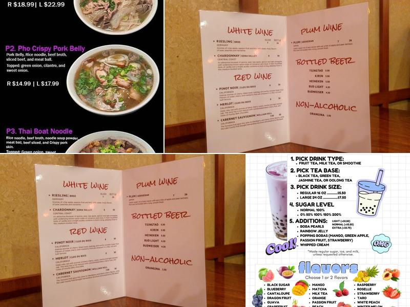 Wok Cuisine Menu