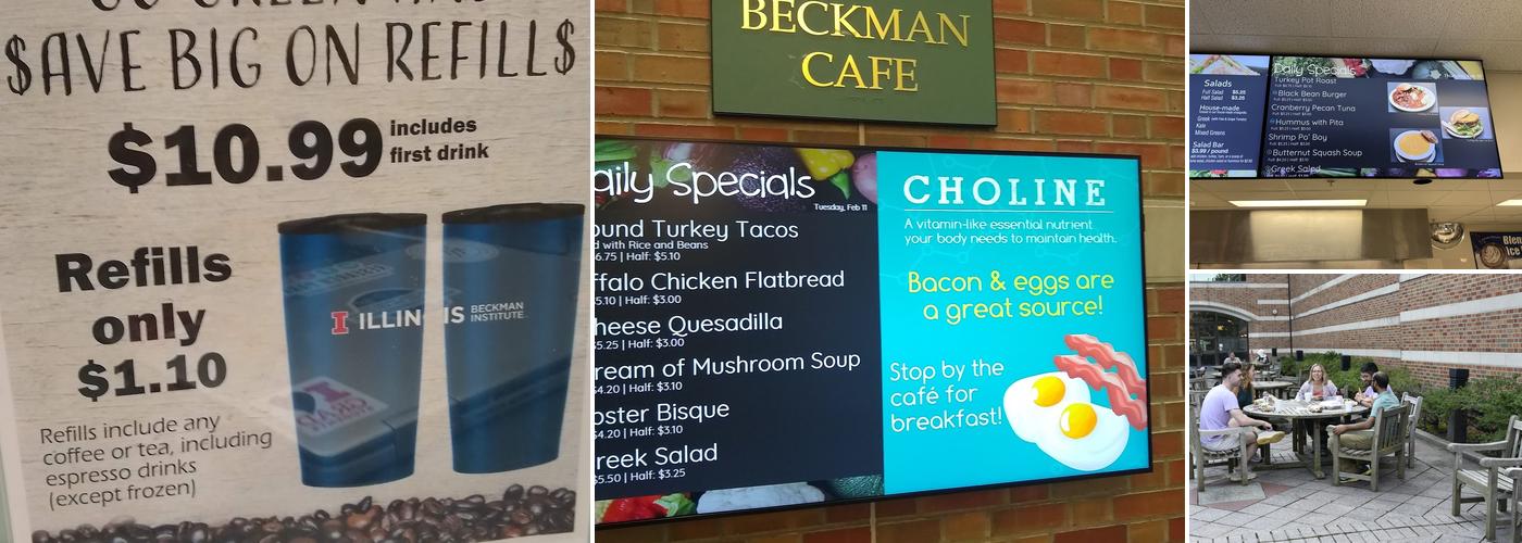 Beckman Café Menu