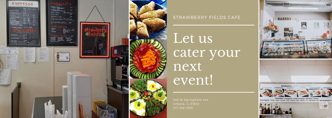 Strawberry Fields Cafe Menu