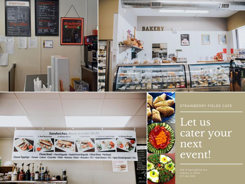 Strawberry Fields Cafe Menu