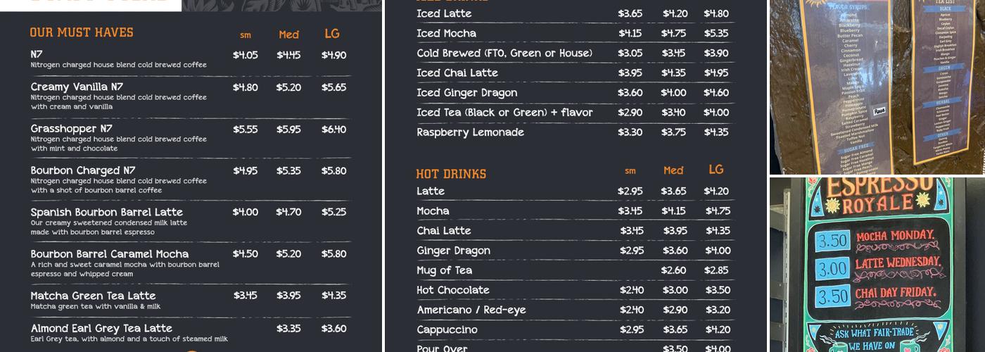 Espresso Royale Menu