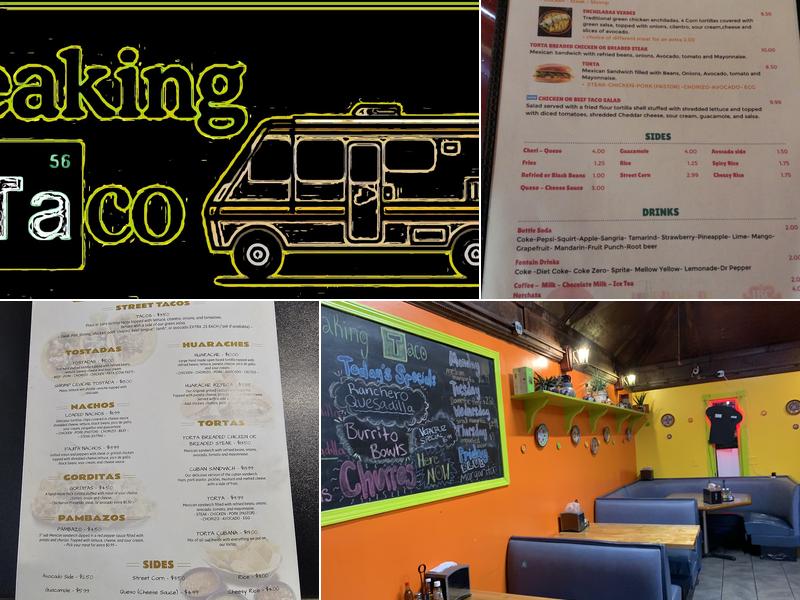 Breaking Taco Menu