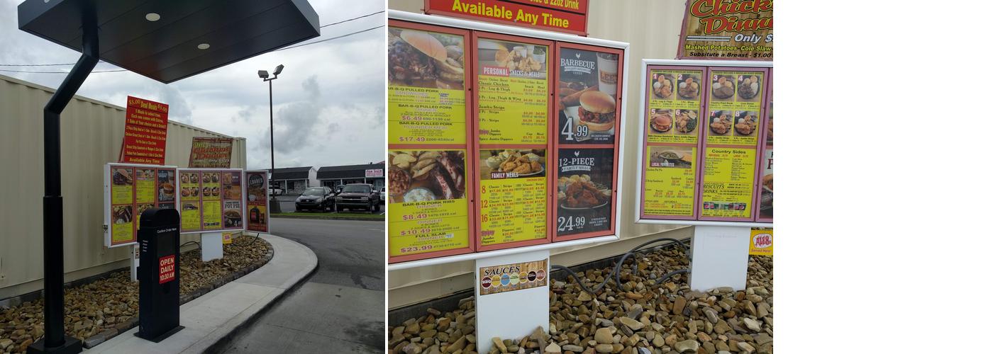 Lee's Famous Recipe Chicken Menu