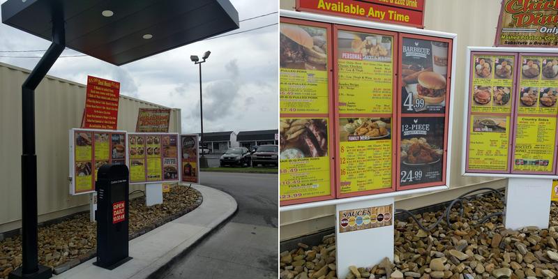 Lee's Famous Recipe Chicken Menu