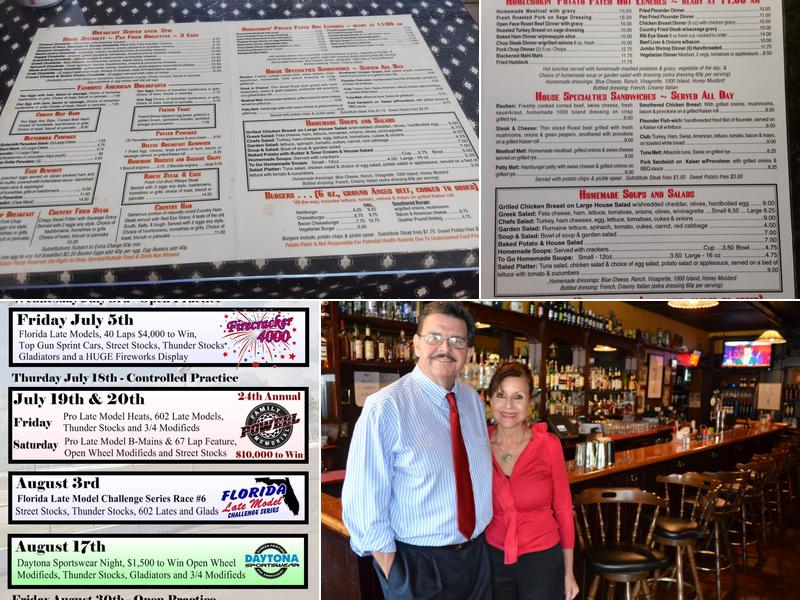 Doug & Lil's Potato Patch Menu