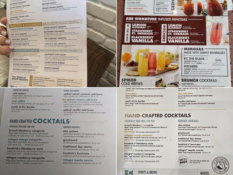 Another Broken Egg Cafe Menu